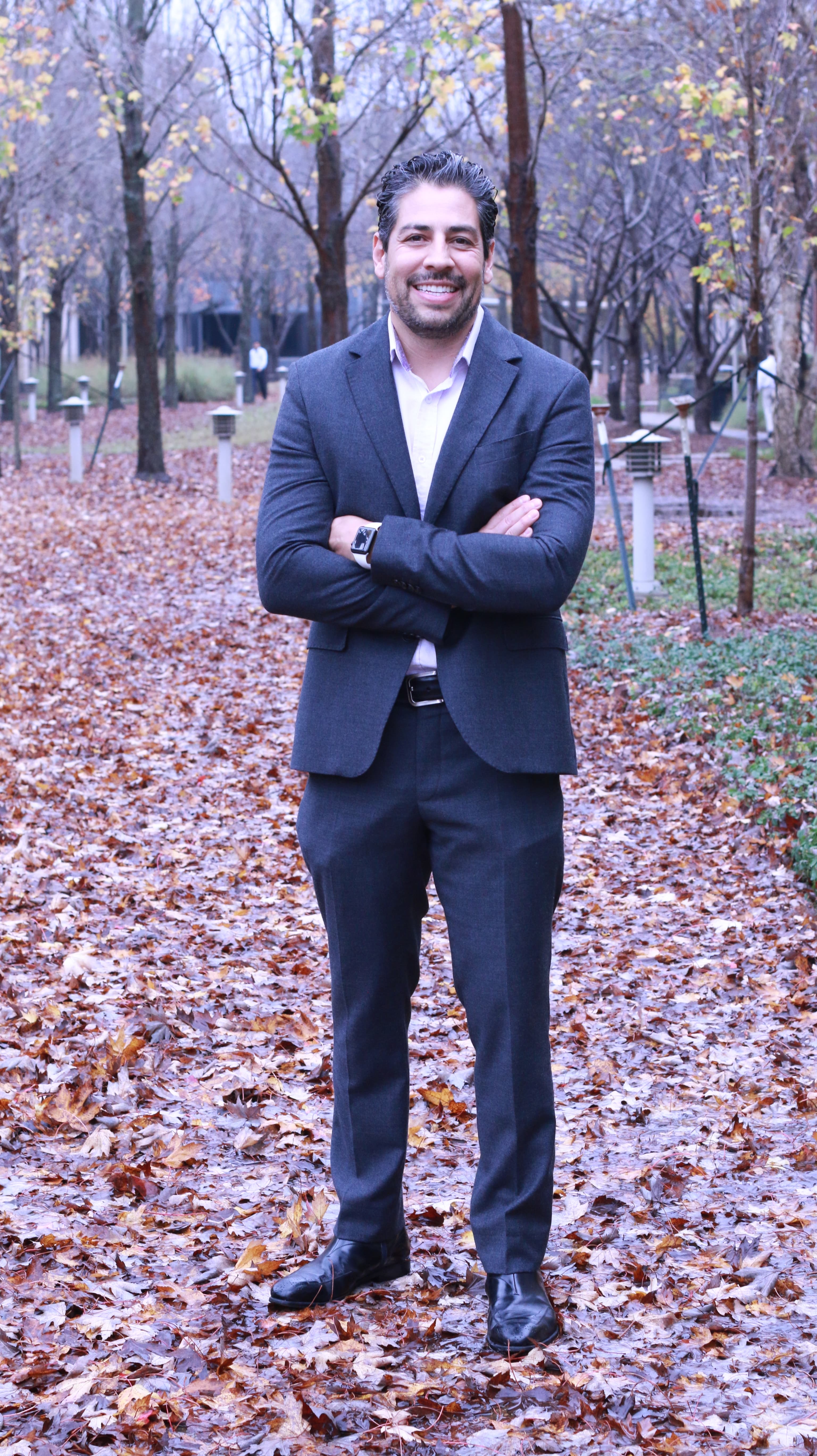 Cisco Sanchez speaking about AI transformation and CIO advisory